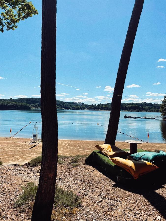 Lodge Avec Spa Privatif - Foret Et Lac Liginiac Luaran gambar